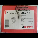 LEGRAND 25 AMP 25kA FOUR POLE MCCB DPX 250 ER 252 11
