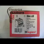 LEGRAND 6 AMP CURVE D 6kA FOUR POLE MCB CIRCUIT BREAKER 400V 066 69