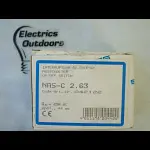 SCHUPA 63 AMP DOUBLE POLE MAIN SWITCH DISCONNECTOR NAS-C2.63 042122