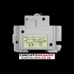 CRABTREE 32 AMP CURVE C 10kA 30mA DOUBLE POLE RCBO TYPE AC POLESTAR