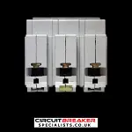CRABTREE 6 AMP TYPE 2 M9 TRIPLE POLE MCB CIRCUIT BREAKER POLESTAR