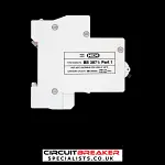 MEM 63 AMP CURVE C M6 MCB CIRCUIT BREAKER 631MC