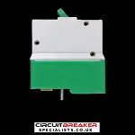 WYLEX 40 AMP CURVE B 3kA MCB CIRCUIT BREAKER PUSH PLUG IN GREEN
