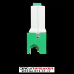 WYLEX 40 AMP CURVE B 3kA MCB CIRCUIT BREAKER PUSH PLUG IN GREEN