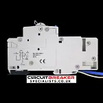 HAGER 6 AMP CURVE B 10kA 30mA RCBO TYPE AC 106746 ADB106