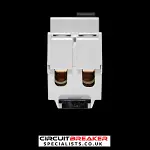 SECTOR 80 AMP 30mA DOUBLE POLE RCD TYPE AC SRA80/2D 666088