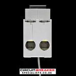 EATON 100 AMP 30mA DOUBLE POLE RCD TYPE A AM100HE
