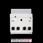GENERAL ELECTRIC 40 AMP FOUR POLE NO CONTACTOR 230V AC DC COIL 666151
