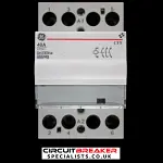 GENERAL ELECTRIC 40 AMP TRIPLE POLE NO CONTACTOR 230V AC DC COIL 666148