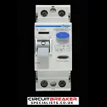 HAGER 100 AMP 100mA DOUBLE POLE RCCB RCD TYPE AC 165175 CE284U