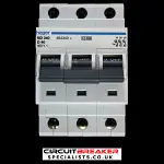 HAGER 40 AMP CURVE D 10kA TRIPLE POLE MCB CIRCUIT BREAKER ND340 464340