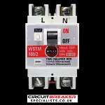 WYLEX 100 AMP 100mA 500mS DOUBLE POLE TIME DELAYED RCCB RCD WSTM100/2
