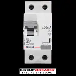 LEGRAND 80 AMP 30mA DOUBLE POLE RCCB RCD RX3 4020 27
