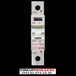 MEM 16 AMP CURVE B M6 MCB CIRCUIT BREAKER AB16SB