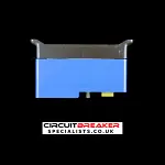WYLEX REWIREABLE PUSH PLUG IN FUSE WIRE CARRIER 15 AMP BLUE