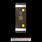 WYLEX REWIREABLE PUSH PLUG IN FUSE WIRE CARRIER 20 AMP YELLOW
