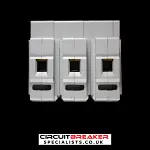 CRABTREE 50 AMP CURVE C 16kA TRIPLE POLE MCB CIRCUIT BREAKER POLESTAR