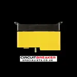 WYLEX REWIREABLE PUSH PLUG IN FUSE WIRE CARRIER 20 AMP YELLOW