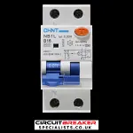 CHINT 16 AMP CURVE B 10kA 30mA DOUBLE POLE RCBO RCD MCB NB1L 203007