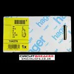 HAGER 40 AMP CURVE B 6kA 30mA RCBO TYPE AC AD111 104276