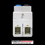 HAGER 80 AMP 100mA DOUBLE POLE RCCB RCD TYPE AC CE280U 165174