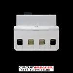 HAGER 25 AMP 30mA DOUBLE POLE ELCB RCCB RCD U724 45