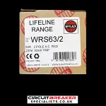 WYLEX 63 AMP 30mA DOUBLE POLE RCD TYPE AC WRS63/2