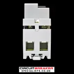 WYLEX 80 AMP 100mA DOUBLE POLE RCD TYPE AC WRM80/2