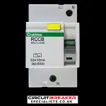 CRABTREE 63 AMP 30mA DOUBLE POLE RCCB RCD STARBREAKER 363/S030 SPLIT LOAD