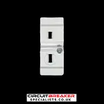 WYLEX 10 AMP CURVE B 3kA MCB CIRCUIT BREAKER SK PUSH PLUG IN