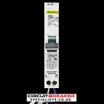 SQUARE D 20 AMP CURVE C 10kA 30mA RCBO TYPE AC QOE 120C03
