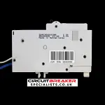 SQUARE D 20 AMP CURVE C 10kA 30mA RCBO TYPE AC QOE 120C03