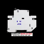 CLIPSAL 32 AMP CURVE B 10kA MCB CIRCUIT BREAKER TSB-132 G