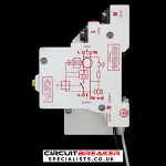MEM 32 AMP CURVE C M6 30mA DOUBLE POLE RCBO AB32SH