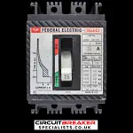 FEDERAL ELECTRIC 15 AMP 22kA TRIPLE POLE MCCB SELECT HEF3P15