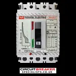FEDERAL ELECTRIC 30 AMP 22kA TRIPLE POLE MCCB HEF3P30 SELECT