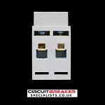 CONTACTUM 100 AMP DOUBLE POLE MAIN SWITCH DISCONNECTOR CPD100