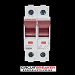 CONTACTUM 100 AMP DOUBLE POLE MAIN SWITCH DISCONNECTOR C1002SW