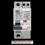 MK 40 AMP CURVE B 6kA 30mA DOUBLE POLE RCBO RCD MCB LN 6350s