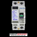 PROTEK 63 AMP 30mA DOUBLE POLE RCD T63-30-2