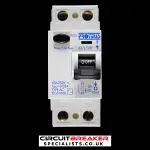 PROTEUS 63 AMP 30mA DOUBLE POLE RCD TYPE AC 63/2/30T