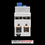 PROTEUS 63 AMP 30mA DOUBLE POLE RCD TYPE A 63/2/30 BLUE