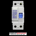63 AMP 30mA DOUBLE POLE RCD