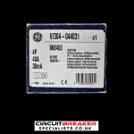 GENERAL ELECTRIC 40 AMP 30mA FOUR POLE RCCB RCD SERIES E V304-044031 660453