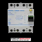 GENERAL ELECTRIC 40 AMP 30mA FOUR POLE RCD TYPE AC SERIES E 660453 V304-044031
