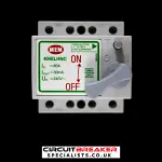 MEM 80 AMP 30mA DOUBLE POLE RCCB RCD 404ELHNC