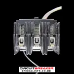 FEDERAL ELECTRIC 100 AMP TRIPLE POLE MCCB SHUNT TRIP NEF 431100NAMZ