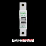 STEEPLE 16 AMP CURVE B 6kA MCB CIRCUIT BREAKER D2SB16B