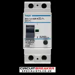 HAGER 25 AMP 30mA DOUBLE POLE RCD TYPE AC U724 U1 20065