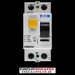 EATON 80 AMP 30mA DOUBLE POLE RCCB RCD TYPE AC EAM802RH YELLOW
